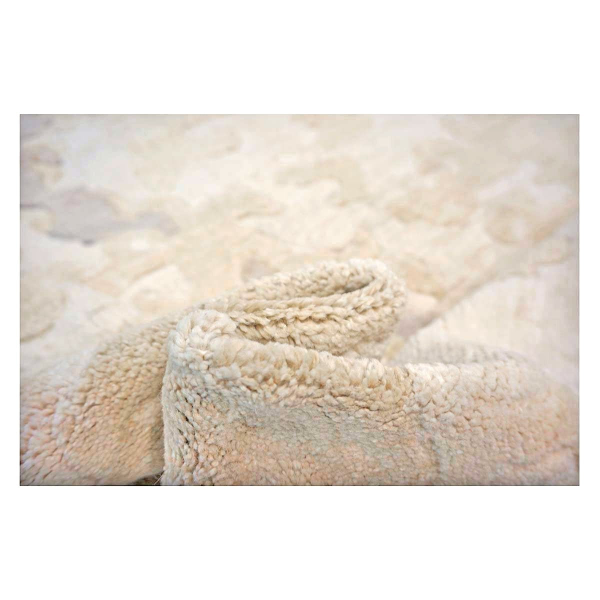 Turkish Modern Wool 6x8 Ivory, Tan & Taupe Handmade Area Rug #1144175