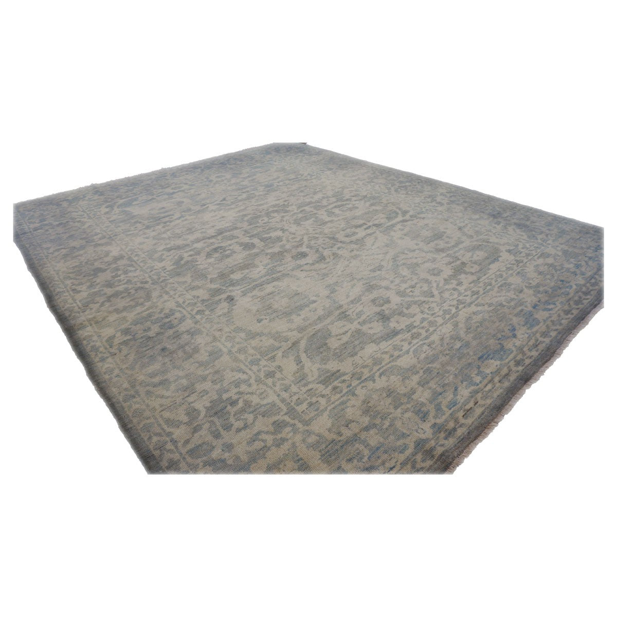 Persian Sultanabad Masters Collection 8X10 Grey Area Rug #1142973 image 1