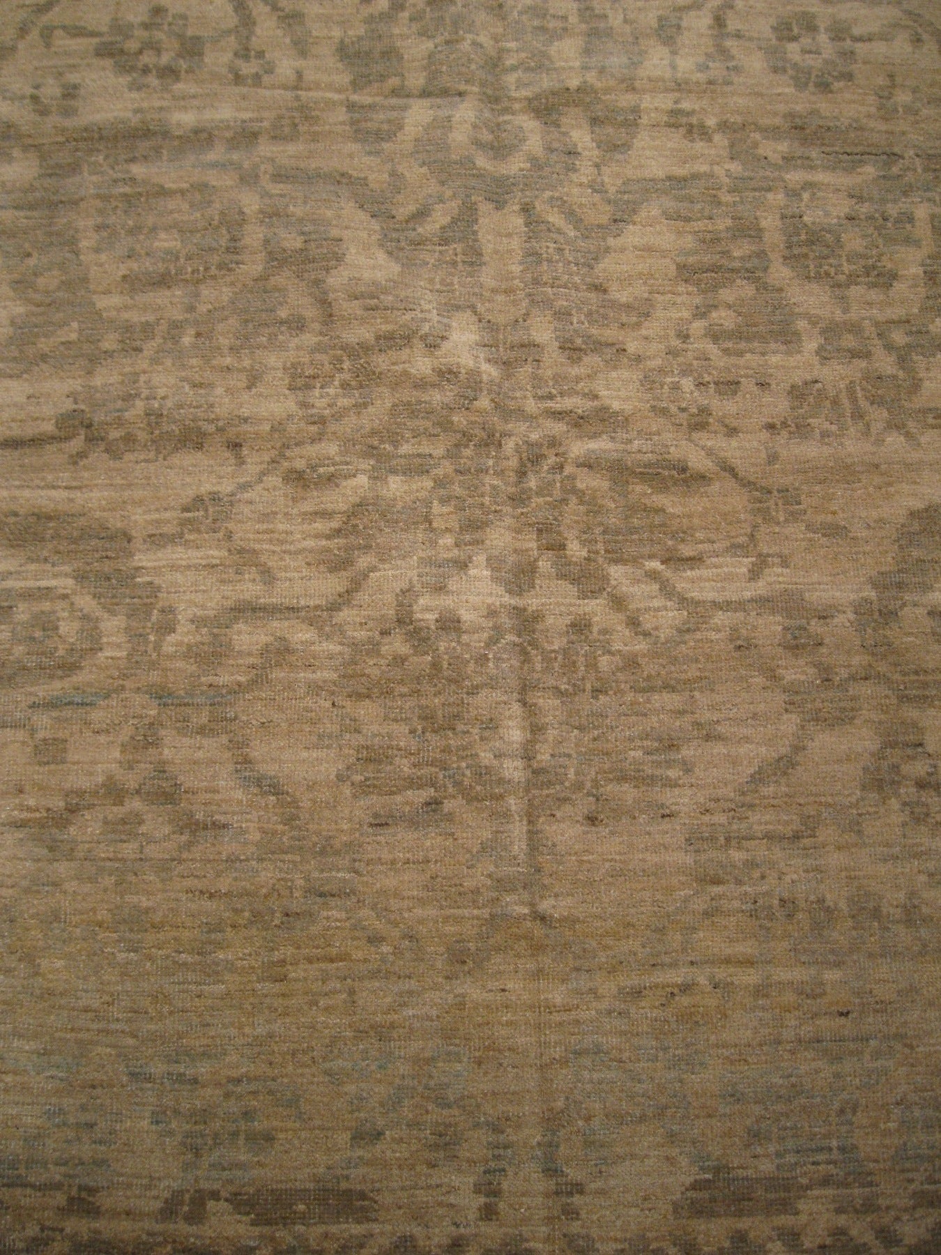 Persian Sultanabad Wool 6x9 Ivory & Gray Handmade Area Rug #1142631