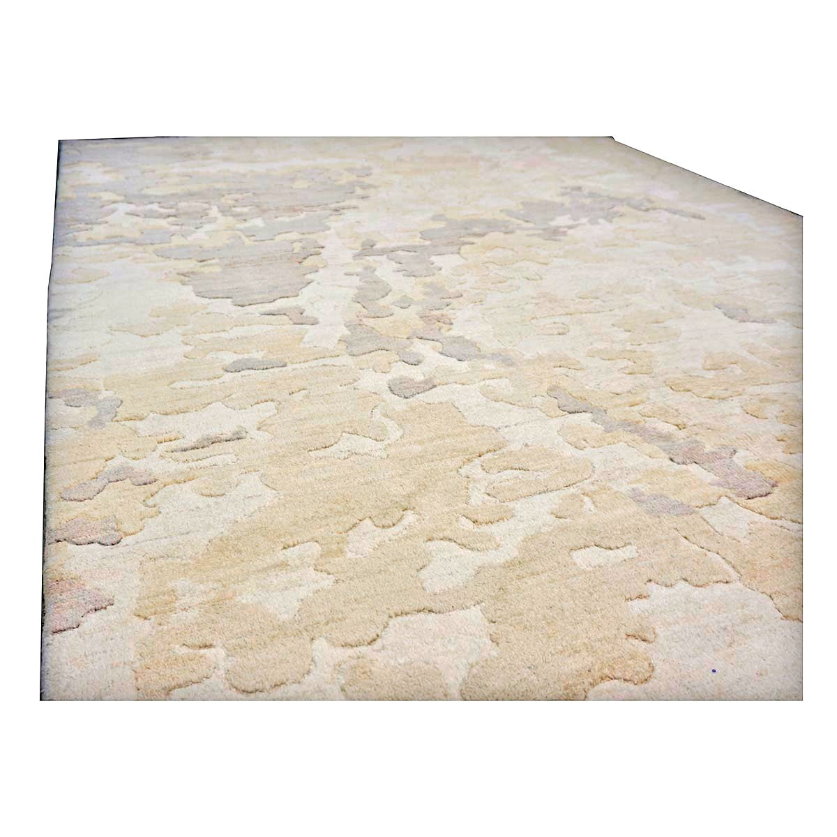 Turkish Modern Wool 6x8 Ivory, Tan & Taupe Handmade Area Rug #1144175