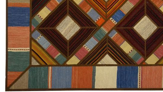 Turkish Kilim 5X7 Multicolor Area Rug #1142020 image 0