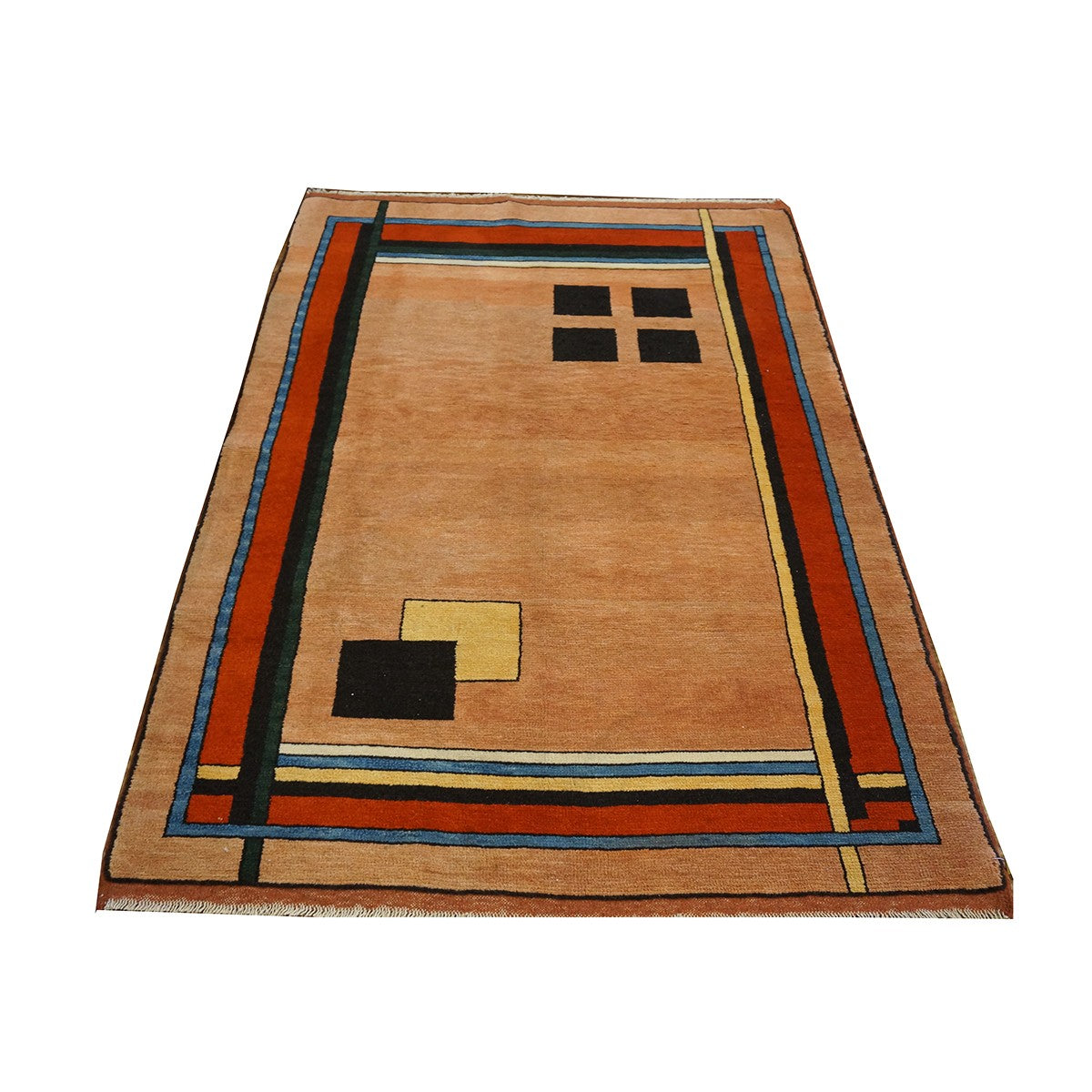 Turkish Konya 4X6 Peach Area Rug #9900675 image 2