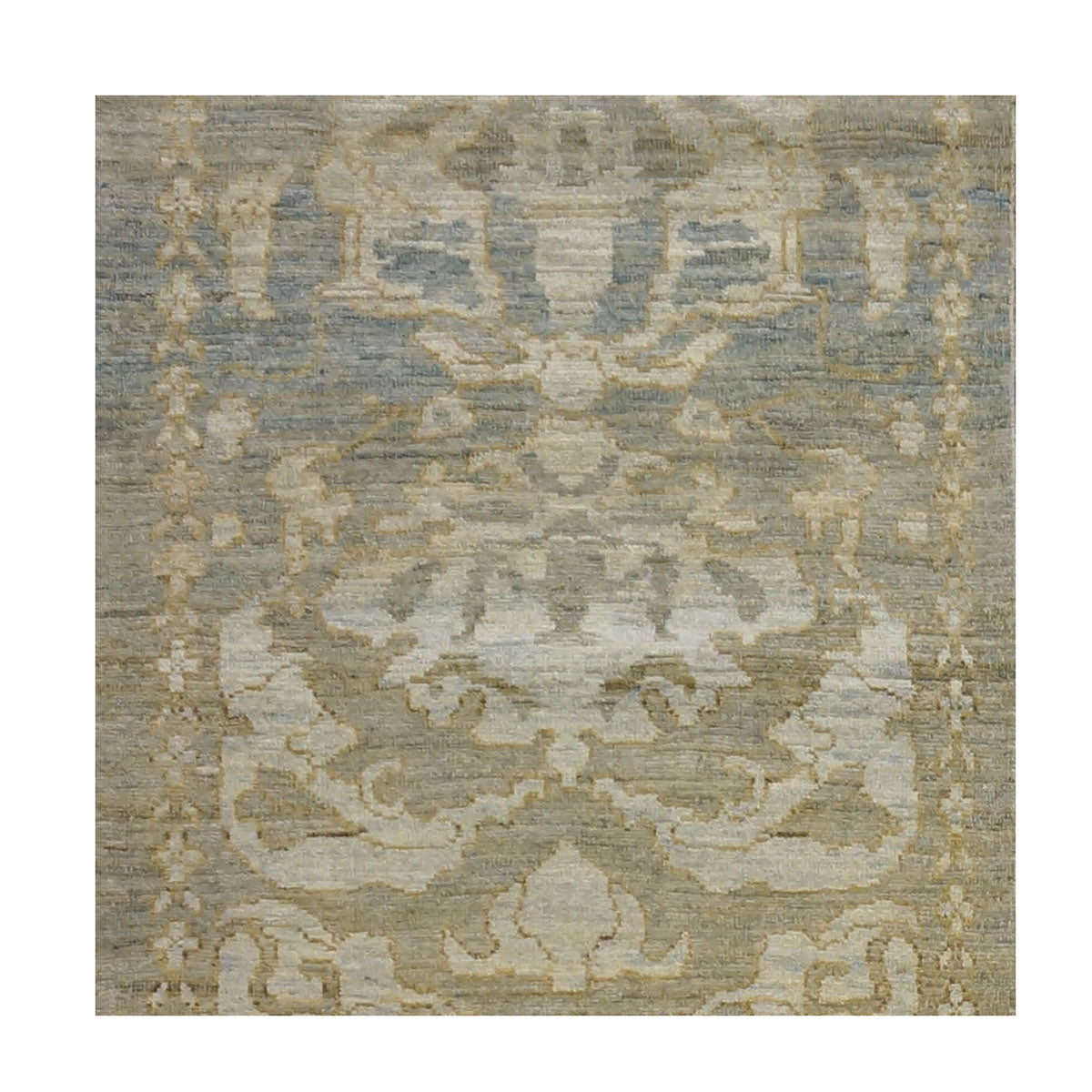 21st Century Sultanabad Gray & Ivory Wool 3x12 Transitional Hall Runner #1142054 image 3