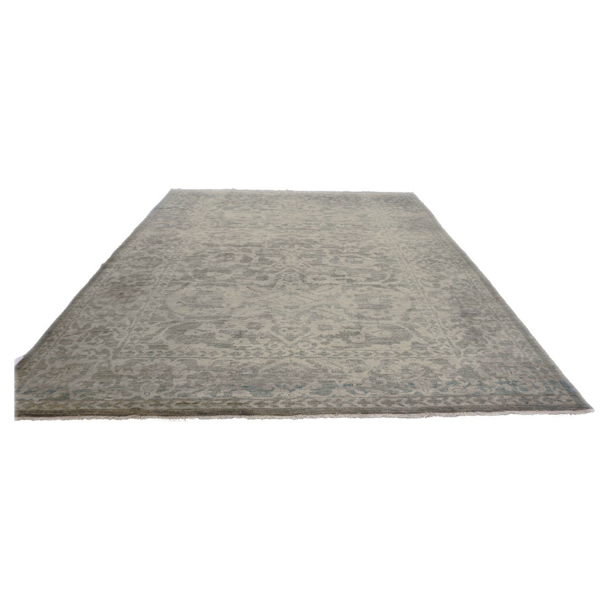 Persian Sultanabad Masters Collection 8X10 Grey Area Rug #1142973 image 2