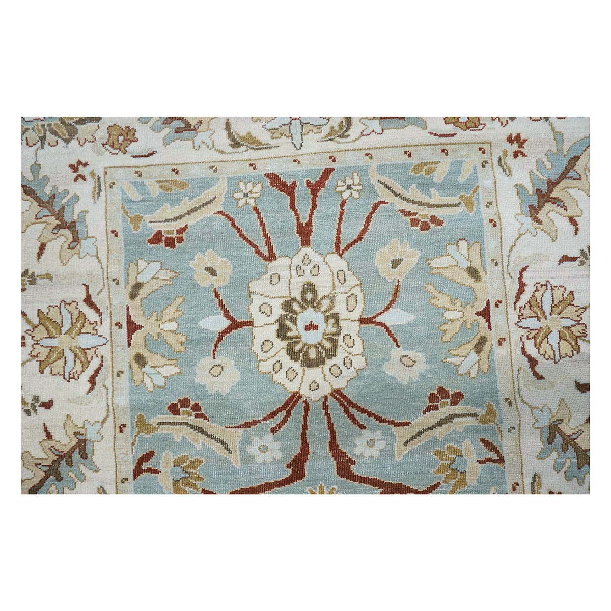 Sultanabad Masters 5x8 Slate & Ivory Handmade Area Rug #9902711 image 8