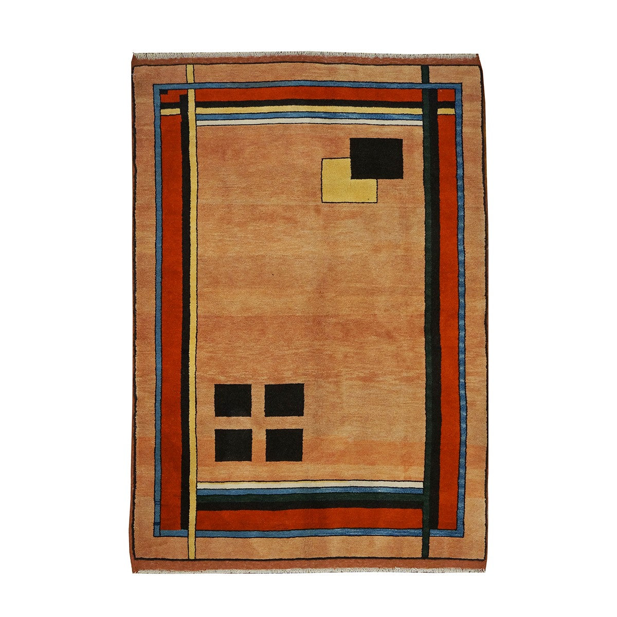 Turkish Konya 4X6 Peach Area Rug #9900675 image 0