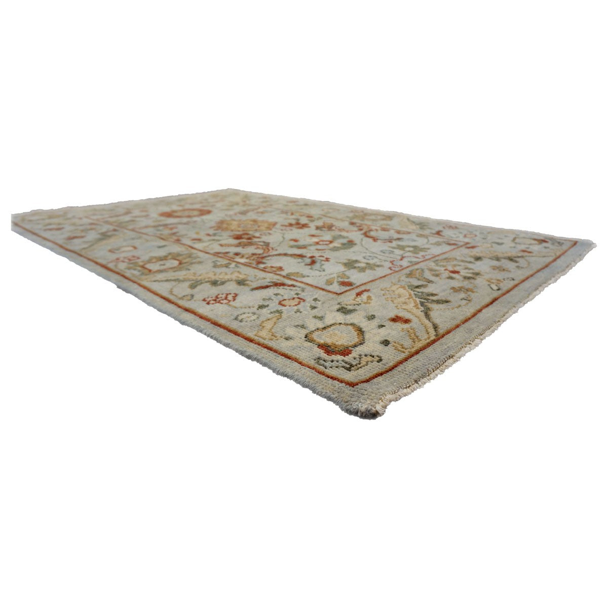 Sultanabad Master 3x5 Slate, Red, & Green Area Rug #1143658 image 2