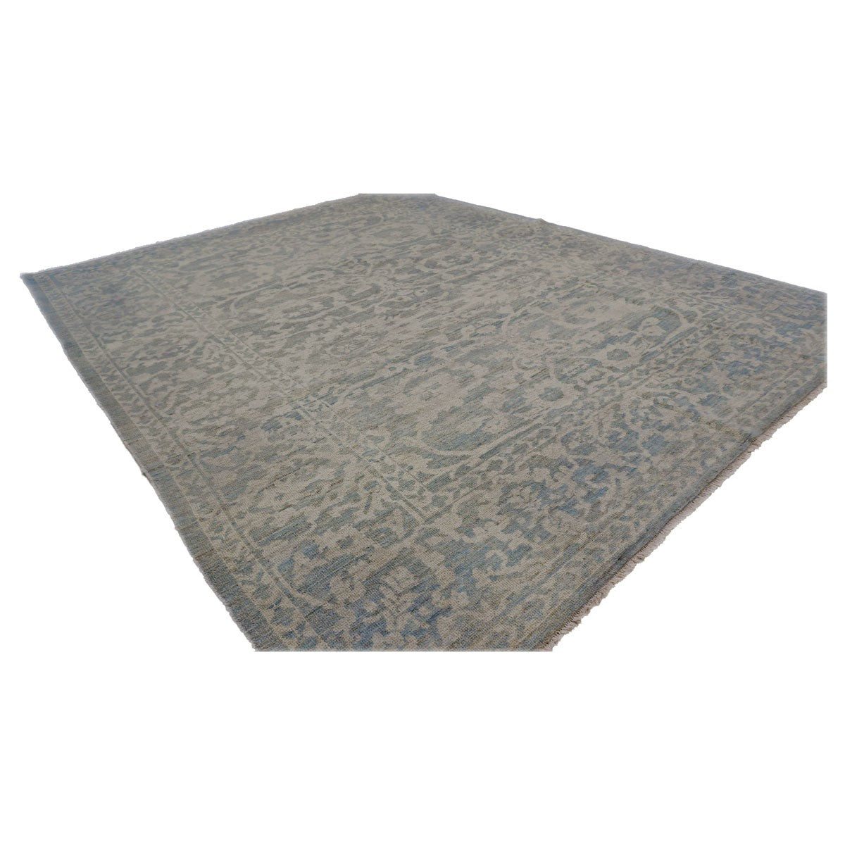 Persian Sultanabad Masters Collection 8X10 Grey Area Rug #1142973 image 3